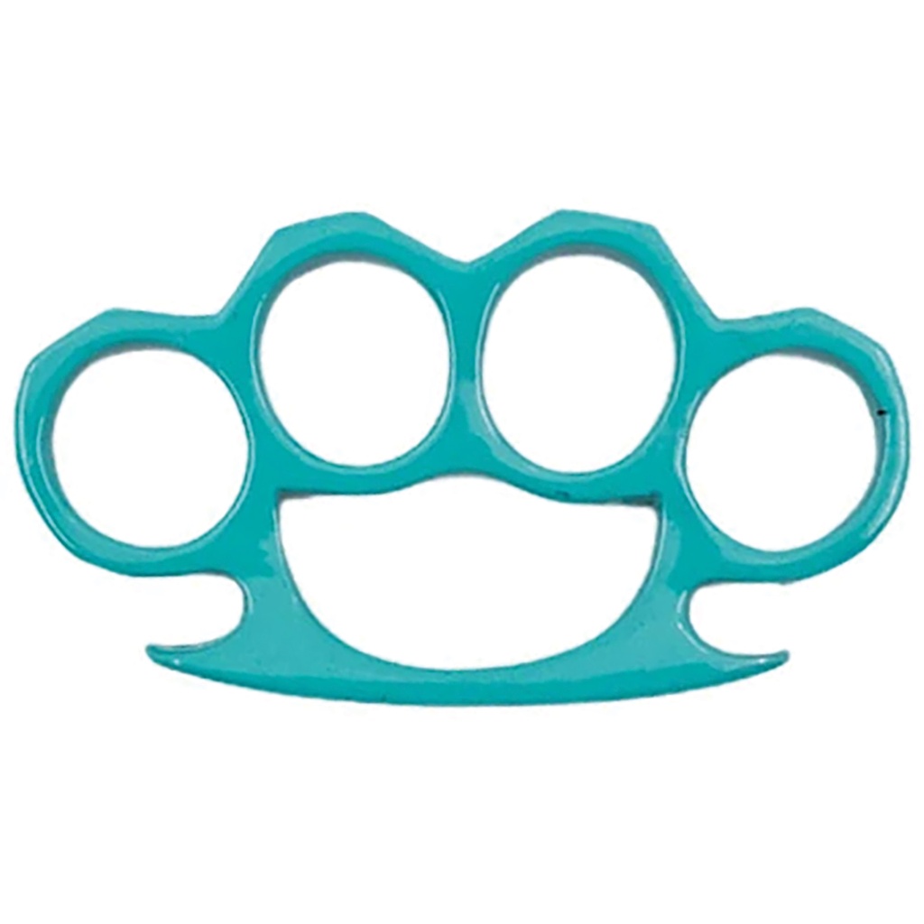 Aqua Compact Control Steel Knuckles - Teal