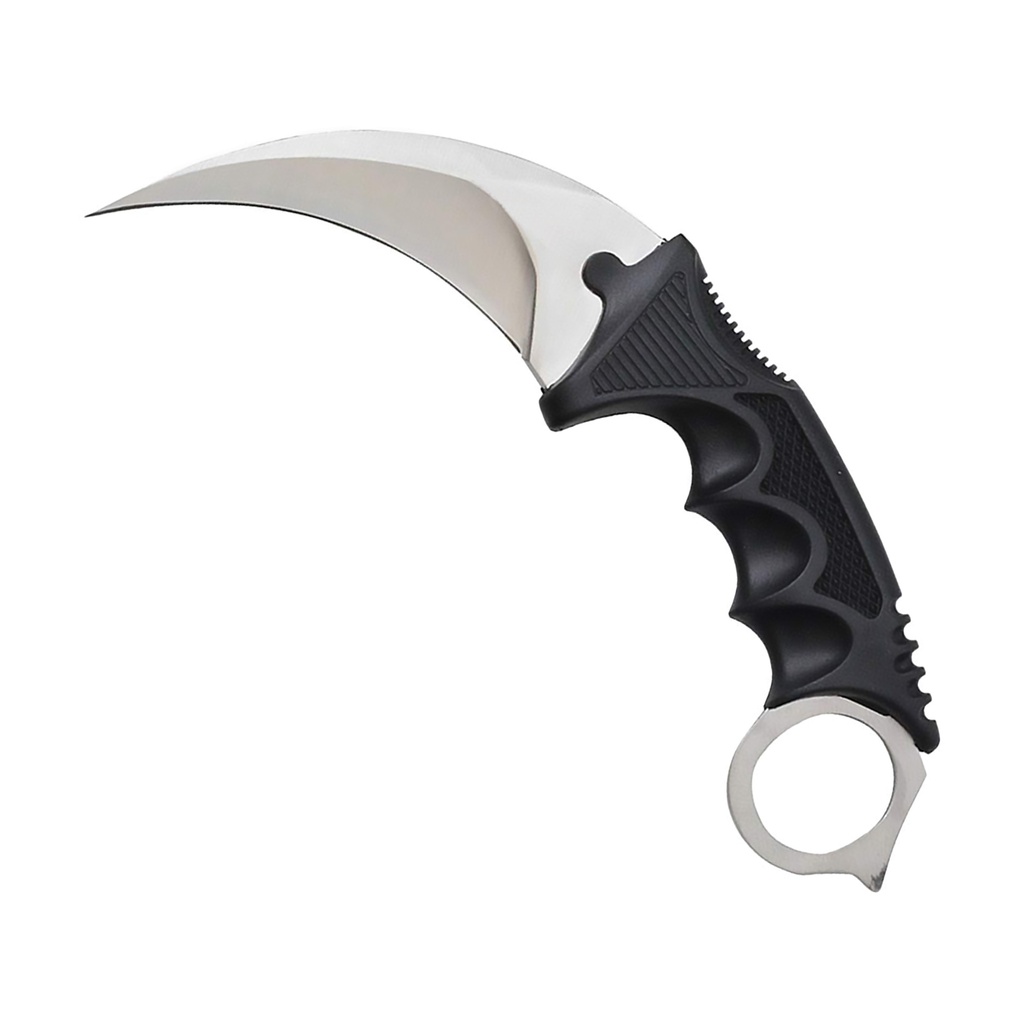 Raptor-Ring Conceal-Carry Karambit Neck Knife - Black Polymer