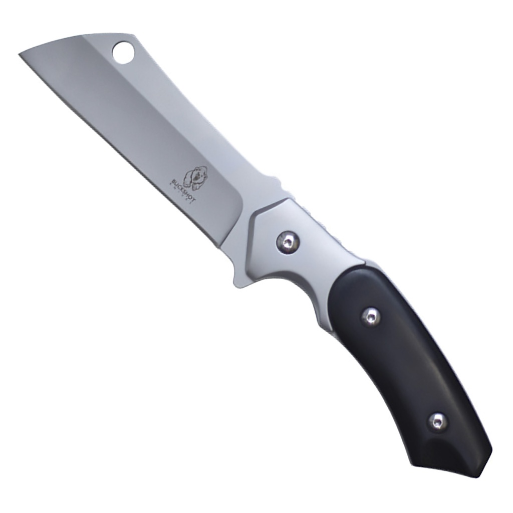 ArtisanWave Minimalist Compact Cleaver Knife - Matte Black