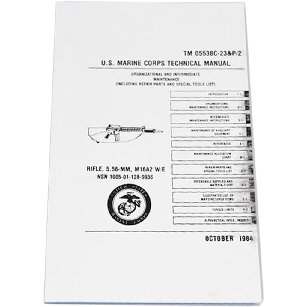 Eagle & Anchor Doctrine Technical Manual - White Cover