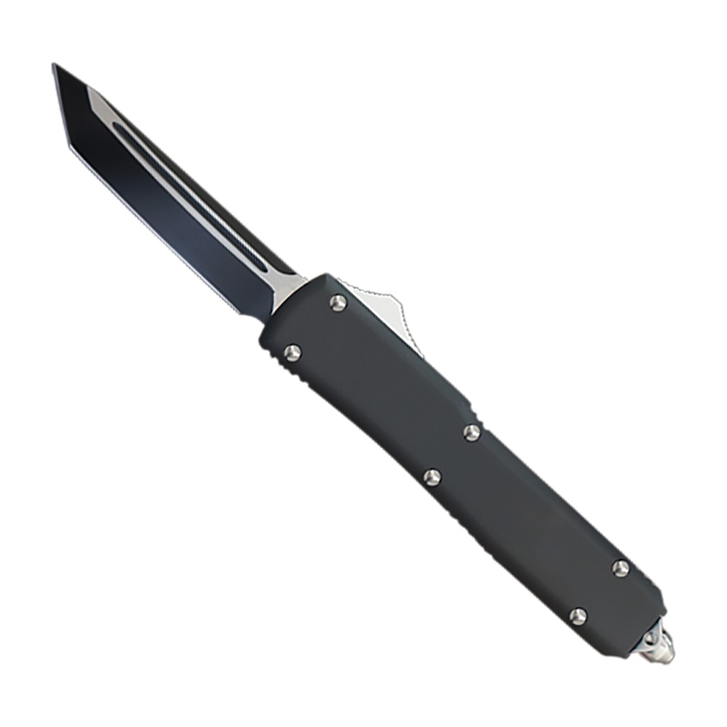 Executive Edge Slim OTF Knife - Two-Tone Tanto