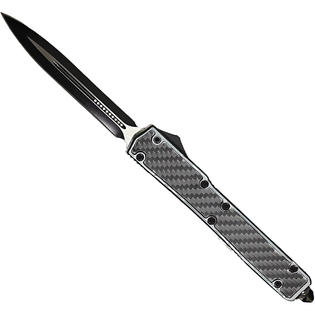 Operator Reach Precision OTF Knife - Gray Carbon Fiber