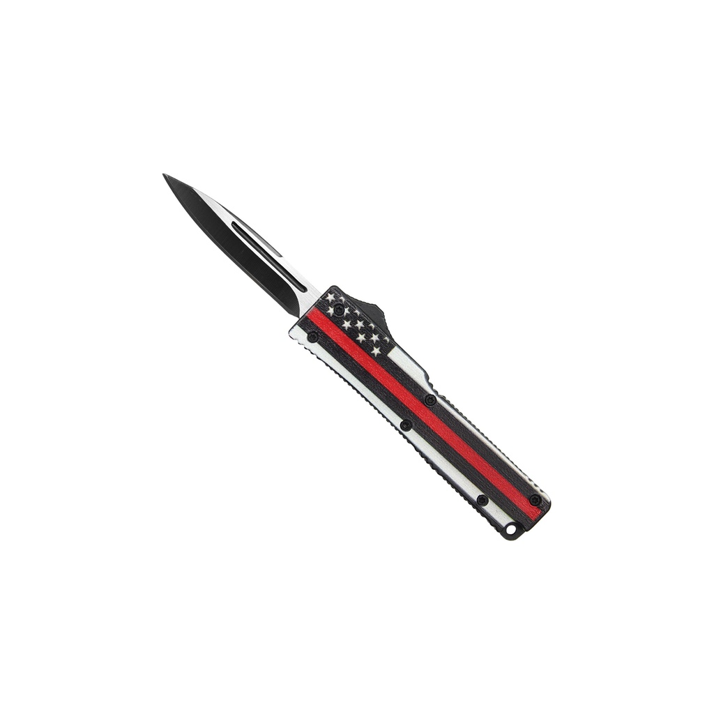 Red Line Patriot Micro OTF - Rubberized Black