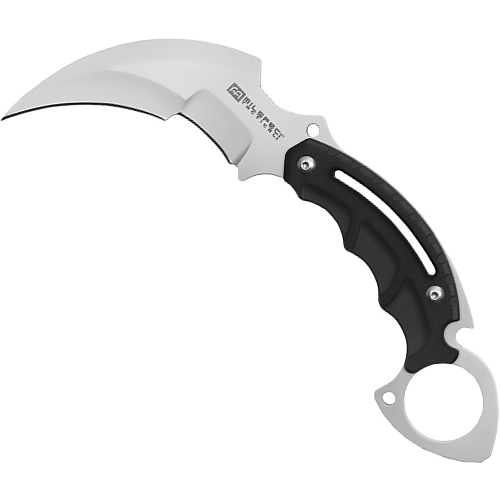 Night Talon Ring-Control Fixed Blade Karambit - G10 Black