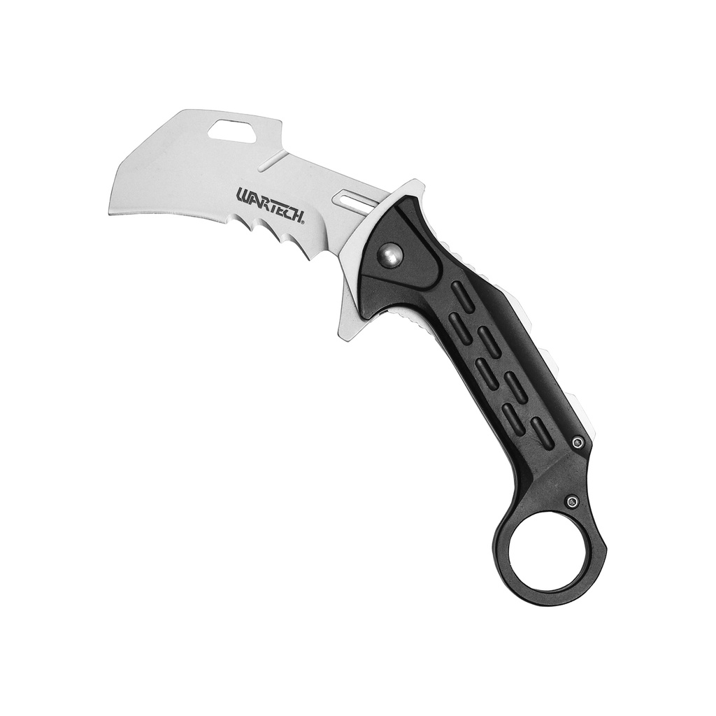 Shadow Ring Quick-Assist Karambit Knife - Midnight Black