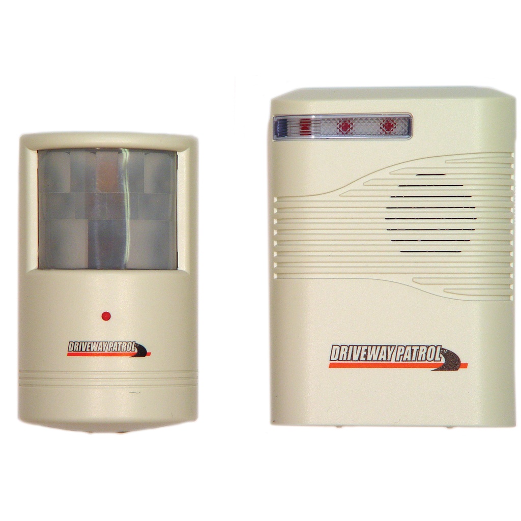 Quiet Watch Wireless Driveway Alert System - Off-White