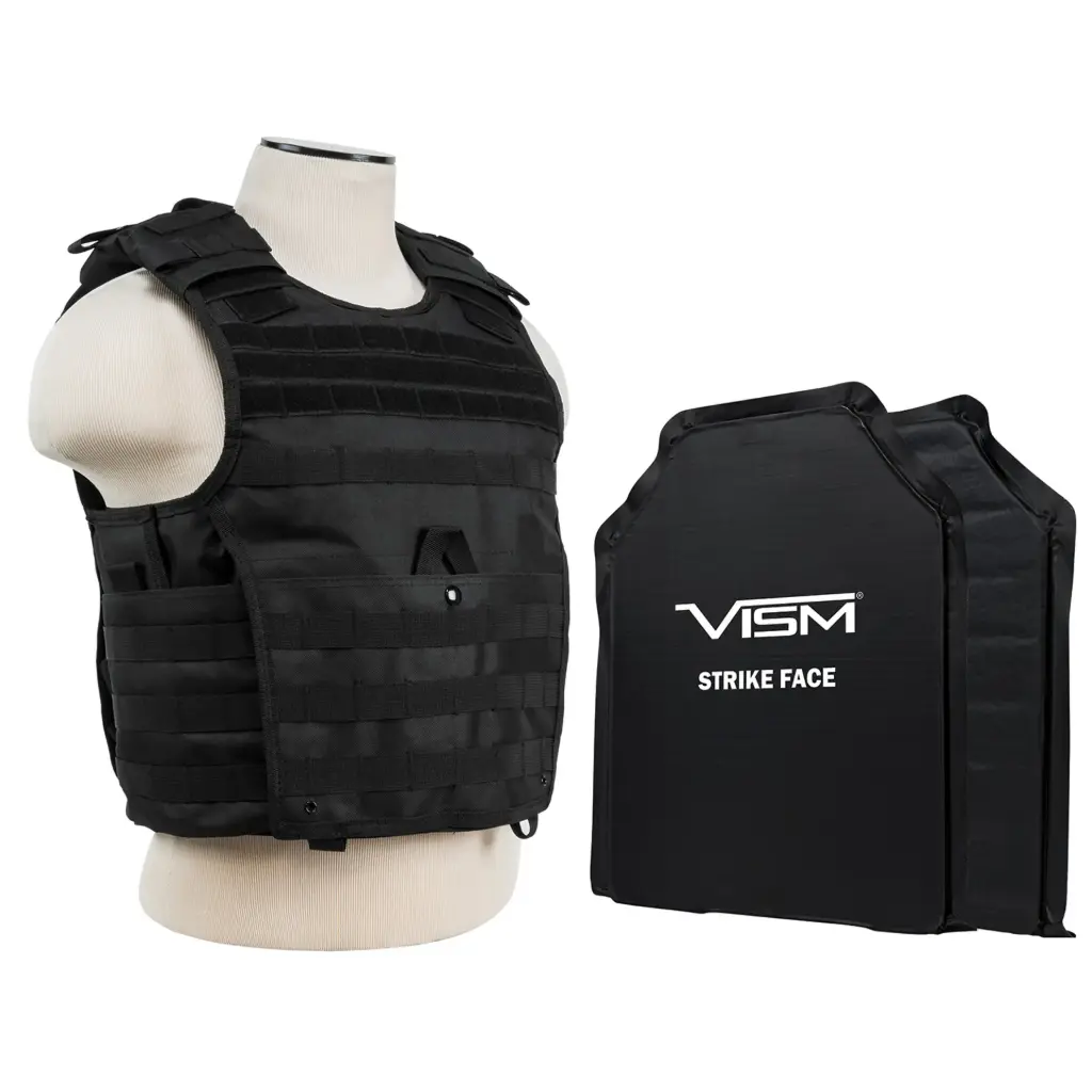Guardian Loadout Plate Carrier Tactical Vest - Midnight Black