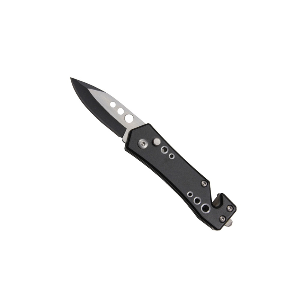 Rescue Blackout Compact Automatic Knife - Matte Black