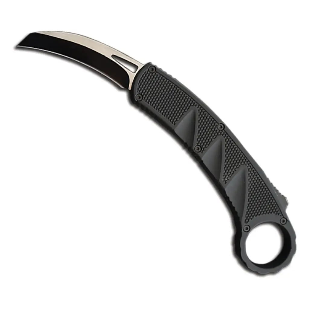 ArchAngel Bottom-Fire Talon Karambit OTF Knife - Midnight Black