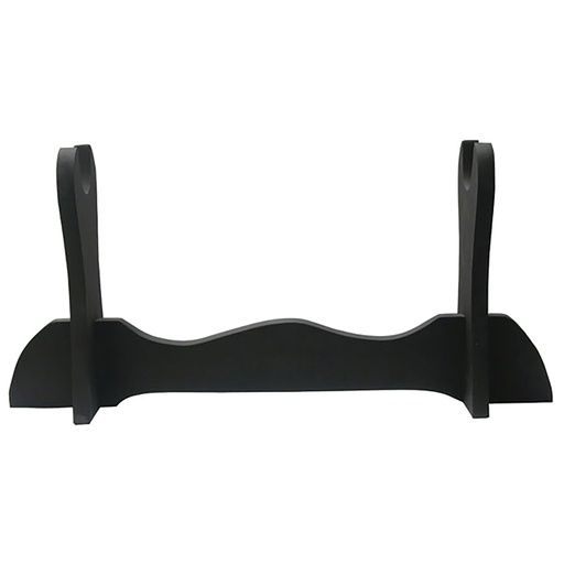 Silent Pedestal Single Sword Stand Display - Matte Black