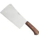 Hearth Butcher Full-Tang Meat Cleaver Knife - Wood Handle