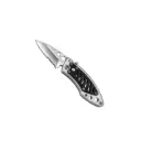Micro Duty California-Legal Automatic Knife - Silver Steel