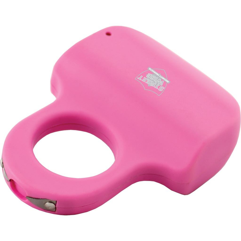 Self Defense Ring Stun Gun - Halo Grip Pink | South Summit