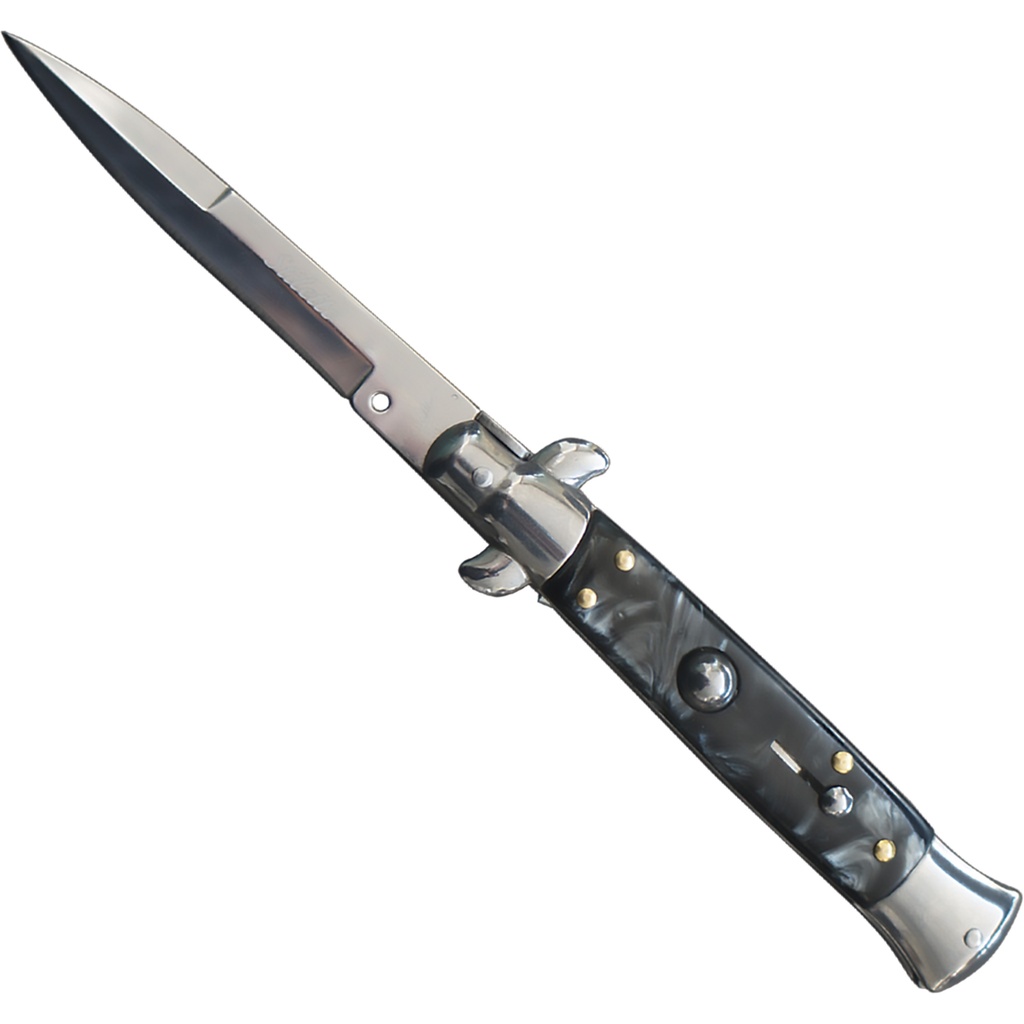 Street Legacy Godfather Stiletto Switchblade - Black Wood