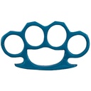 Skyline Minimalist EDC Brass Knuckles - Sky Blue Steel