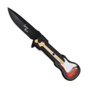 Stratocaster Tribute Quick-Deploy Spring Assisted Knife - Matte Black