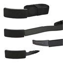 Shadow Buckle Covert-Draw Belt Buckle Knife - Hardwood