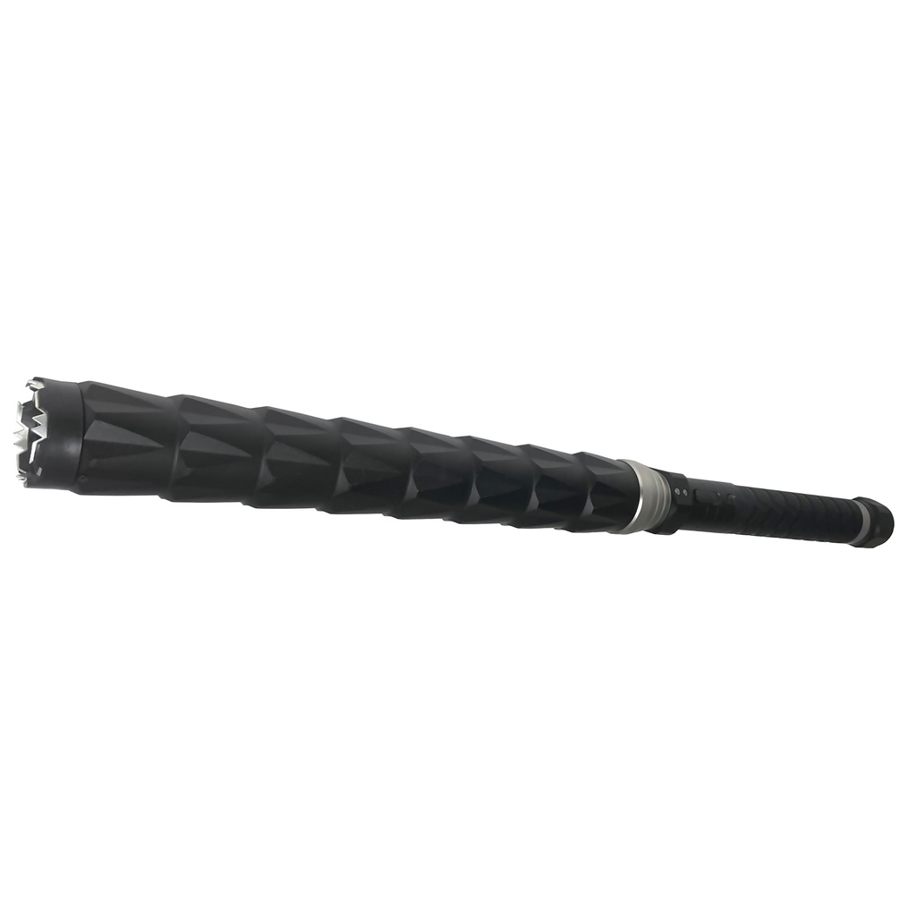 Perimeter Control Tactical Stun Baton - Midnight Black Aluminum