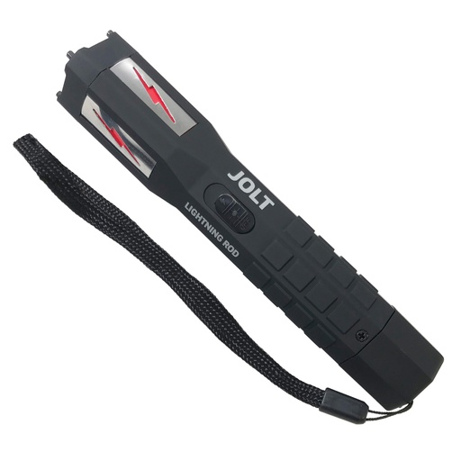 Lightning Rod Grab-Guard Stun Flashlight - Midnight Black