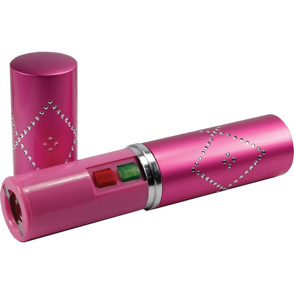 Glamour Guard Concealed Stun Gun - Pink Rhinestone
