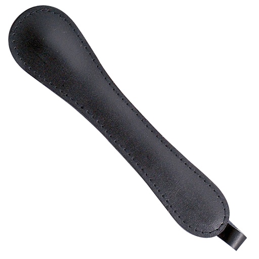 Quiet Authority Retention Slapper - Black Leather