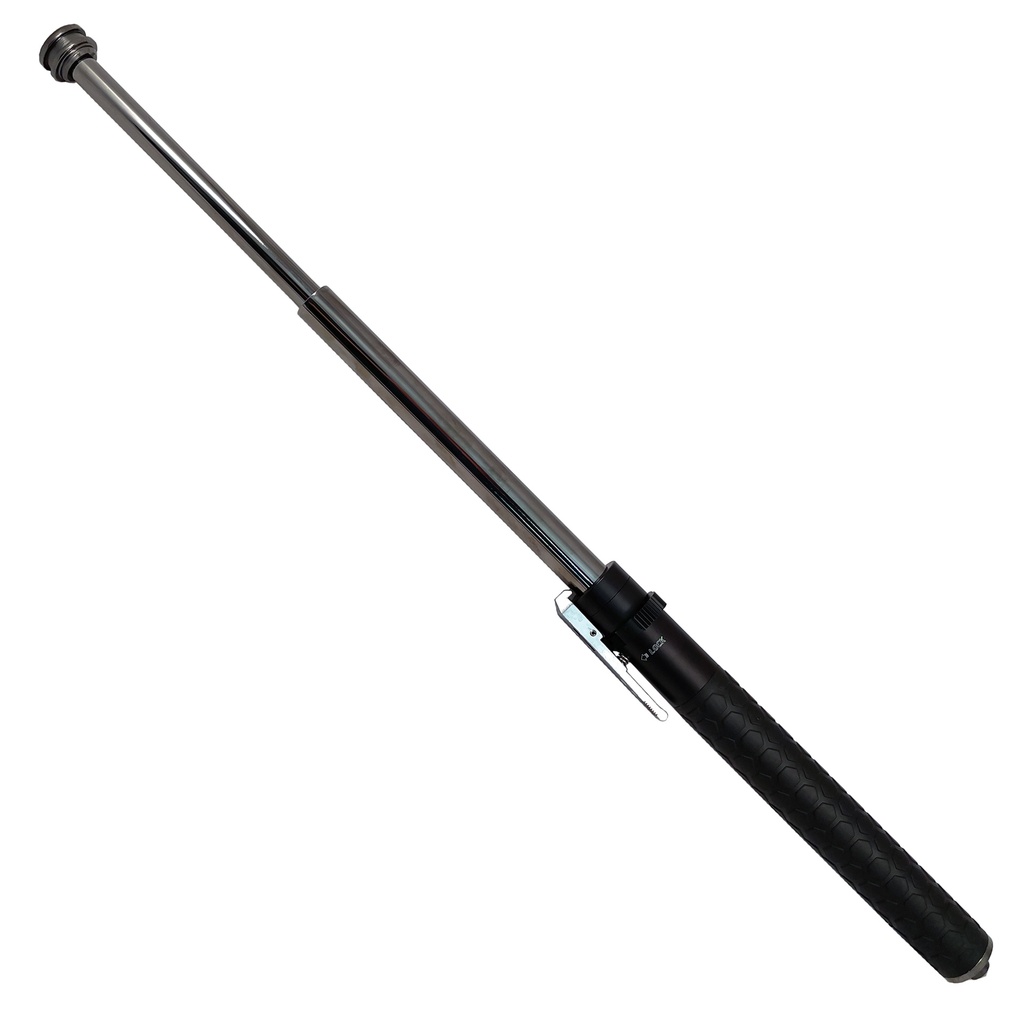 Sentinel AutoLock Rapid-Deploy Tactical Baton - Stainless Steel