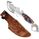 Camp Guide Trailcraft Gut Hook Skinner Knife - Polished Bone