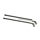 Duellist Pistol-Handle Sword Cane - Pewter