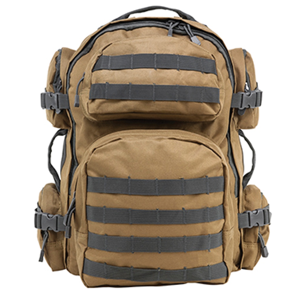 Range‑Ready Operator 24‑Hour Tactical Backpack - Coyote/Black