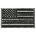 Shadow Banner Low-Profile Morale Patch - Black Embroidered