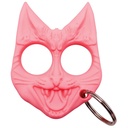 Hidden Claws Purr-Guard Cat Self Defense Keychain - Light Pink