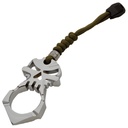Urban Skull Sentinel EDC Self Defense Keychain - Silver