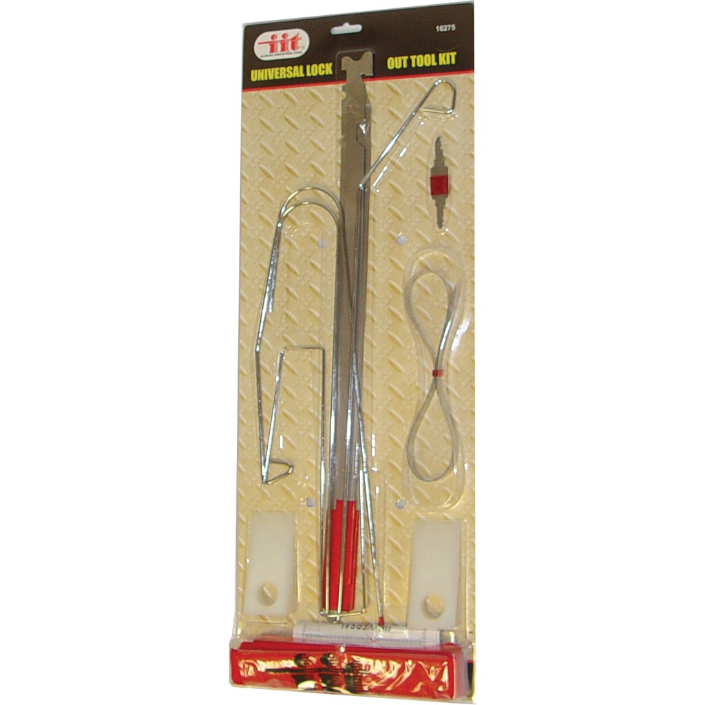 Roadside Resolve Universal Lockout Tool Kit - Red Accents