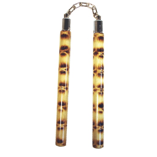 Cane-Flow Dojo-Grade Nunchucks - Natural Rattan