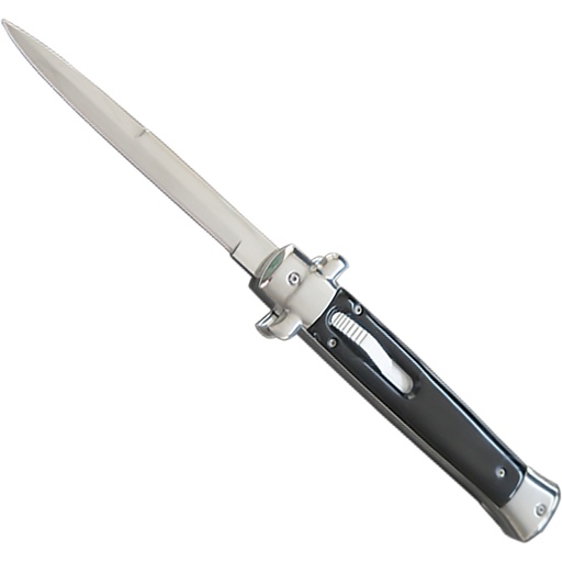 Milano Heritage Elite OTF Knife - Matte Black