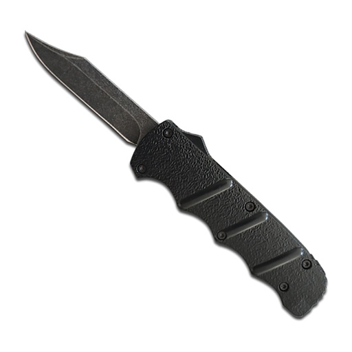 Stealth Bowline Rapid-Deploy OTF Knife - Black Stonewash