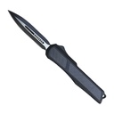 Stealth Guardian Double-Action OTF Knife - Carbon Fiber Black