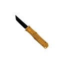 Featherstrike Micro Tanto OTF Knife - Gold Anodized