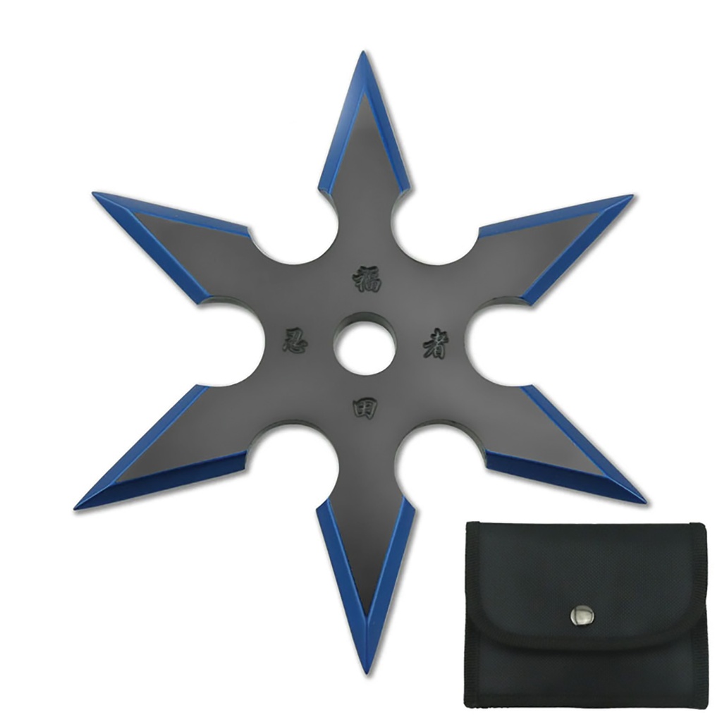 Starlance True-Balance Throwing Star - Electric Blue