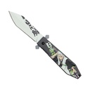 Frost Captain Quick-Deploy Assisted Opening Knife - White Blade