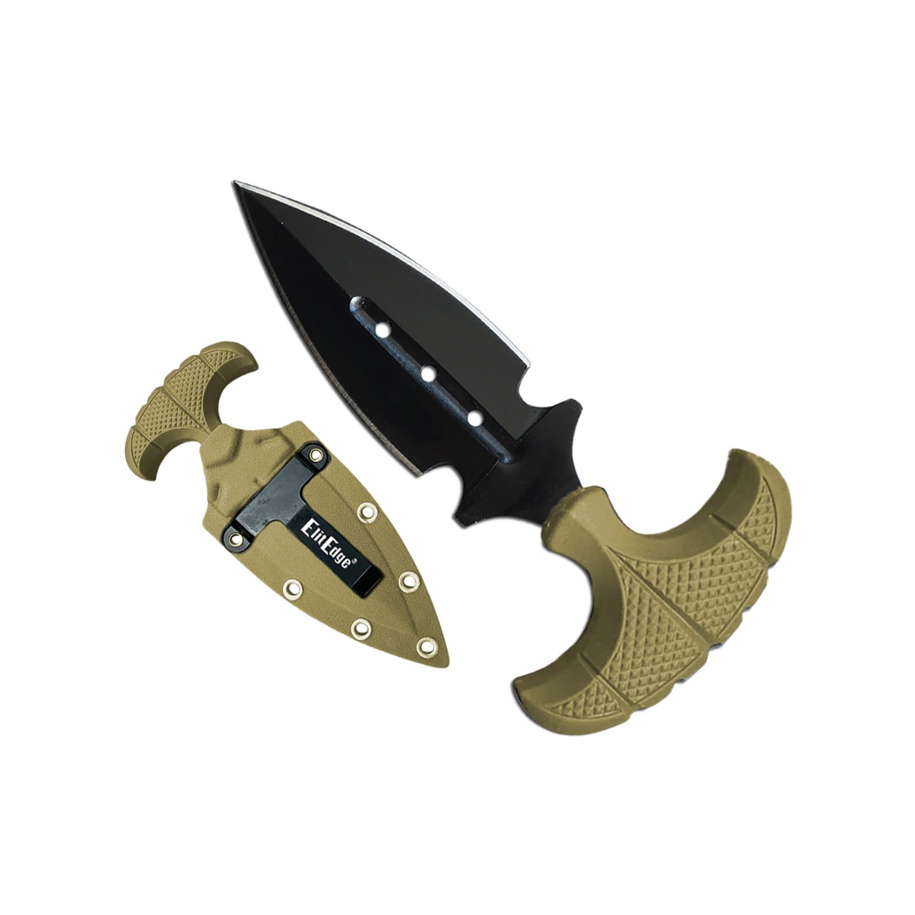 Verdant Sentinel Close-Quarters Push Dagger - Green ABS