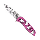 Kawaii Quick-Deploy Assisted Opening Knife - Pink Aluminum