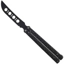 Reaper‑Tex XL Spring‑Latch Butterfly Trainer - Skull Black