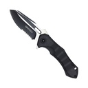 Shadowline Two-Tone Spring-Assisted Pocket Knife - Nylon Black