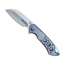 Orbital Ice Quick-Deploy Spring-Assisted Pocket Knife - Arctic Blue