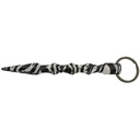 Wild Stripe Impact Kubaton Keychain - Zebra Pattern