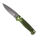 Sentinel Grip Slide-Safe Automatic Knife - Green Aluminum