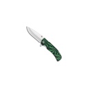 Rebel Marji Leaf Assisted Opening Knife - Green Aluminum