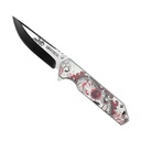 Elegante Calavera Festival Assisted Opening Knife - Crimson Metal