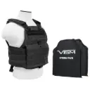 Mission-Ready IIIA Armor Plate Carrier Kit - Black